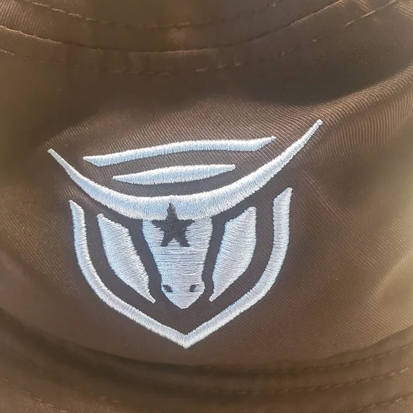 Paladin Bucket Hat Black With Blue Logo - Picture 2 of 5